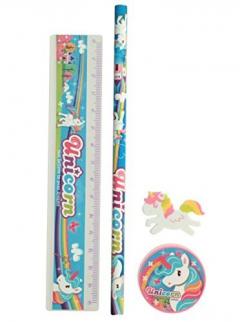 45% off Unicorn 4 Piece Stationary Set