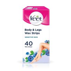 £6.32 off Veet Wax Strips for Sensitive Skin