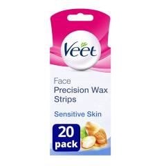 £3.55 for Veet Face Wax Strips for Sensitive Skin