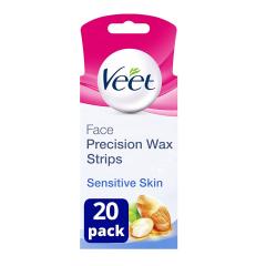 Â£3.55 for Veet Face Wax Strips for Sensitive Skin
