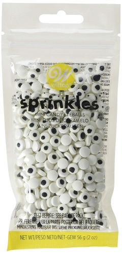 £4.33 for Wilton Candy Eyeballs Sprinkle Pouch
