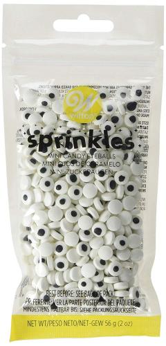 Â£4.33 for Wilton Candy Eyeballs Sprinkle Pouch