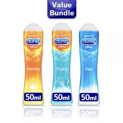 £1.50 off Durex Play Feel/Tingle/Warming Lubricants