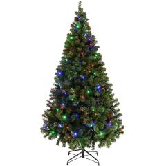 £48 off Emerald Green Spruce Pre-Lit Christmas Tree