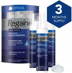 49% off Regaine For Men Extra Strength Scalp Foam