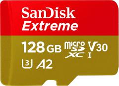 59% off SanDisk Extreme 128 GB microSDXC Memory Card