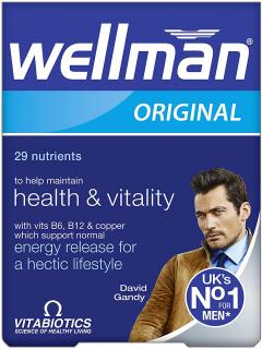 Â£3.50 for Wellman Vitabiotics Original - 30 Tablets