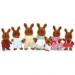 33% Off Sylvanian Families Brown Rabbits Family