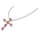 67% Off Clogau Gold Chain with Amethyst and Diamond Pendant
