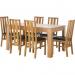 Half Price Dining Table with  6 chairs