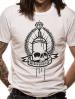 £7 off Dephect Can Skull White T-Shirt