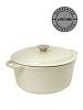 Half Price Linea Cream Cast Iron Casserole