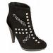 Half Price Stud Ankle Boots by Julien MacDonald