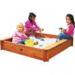 Half Price Wooden Sandbox at Argos