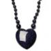 Lola Rose Blue Sandstone Heart Pendant 40% OFF