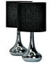Pair of Chrome Touch Table Lamps £7.99 At Argos