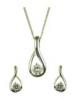 Silver Pendant and Earring Set Over 20 Off