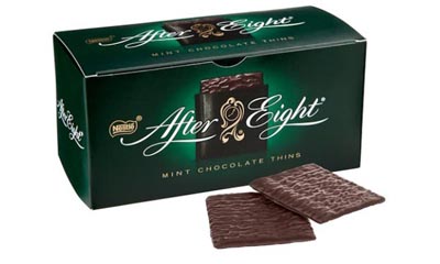 Free Boxes of After Eight Chocolate