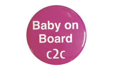 Free C2C Baby on Board Badge