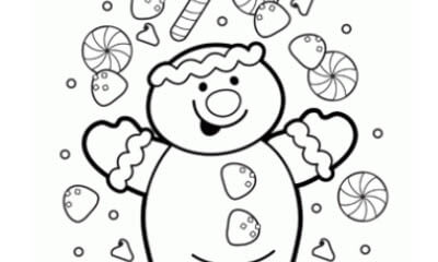 Free Christmas Colouring Pages