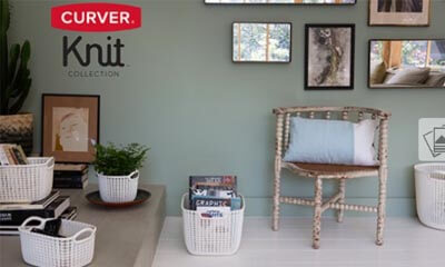 Win Knit Effect Storage Baskets