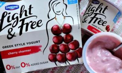 Free Danone Light & Free Yogurt