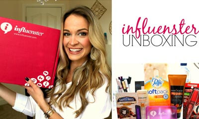 Free Influenster Box of Beauty Products