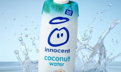Free 500ml Bottle of innocent Coconut Water
