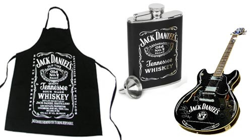 Free Jack Daniel's Guitar, Apron, Hip Flask