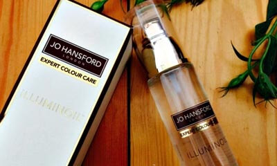 Free Bottle of Jo Hansford Illuminoil Hair Oil