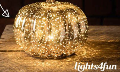 Win a Mottled Pumpkin Light