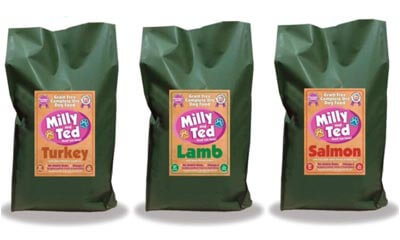 Free Milly & Ted Dog Food Sample