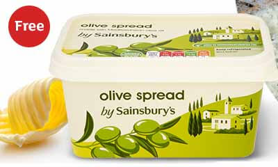 Free Sainsbury's Olive Spread