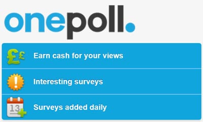 Earn &pound;20 PayPal Cash with OnePoll