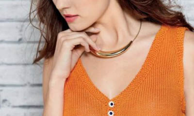 Free Orange Zest Top Knitting Pattern