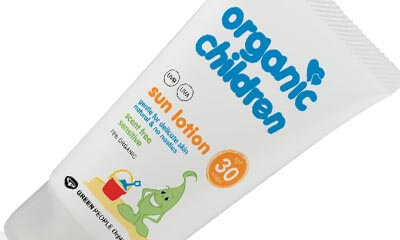 Free Organic Children's Sun Lotion SPF 30