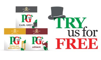 Free PG Tips Specialty Tea Range
