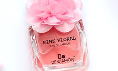 Free Dewamor Pink Floral Perfume