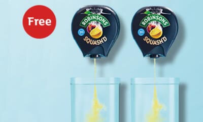 Free Robinsons Squash'd Juice