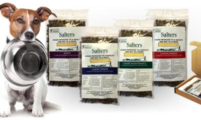 Free Dog Food Sample from Salters