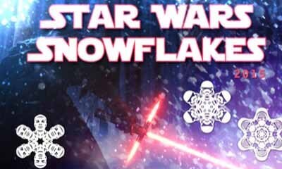 Free Star Wars Snowflakes Printables