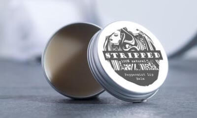 Free Stripped Peppermint Lip Balm