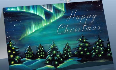 Free Christmas Cards from Suzanne Strutt Artist
