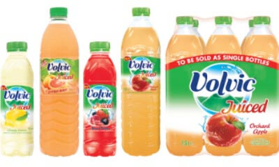 Free Bottle of Volvic Juice