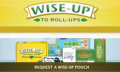 Free Quit Smoking Kit from Wise Up to Roll Ups