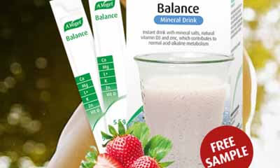 Free A.Vogel Mineral Drink