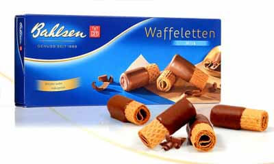 Free Bahlsen Waffeletten Milk Chocolate