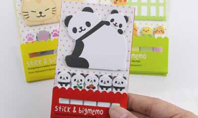 Free Panda Sticky Notes