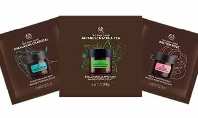 Free Body Shop Japanese Matcha Tea Pollution Clearing Mask