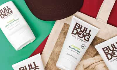 Free Skincare Sets & Caps from Bulldog